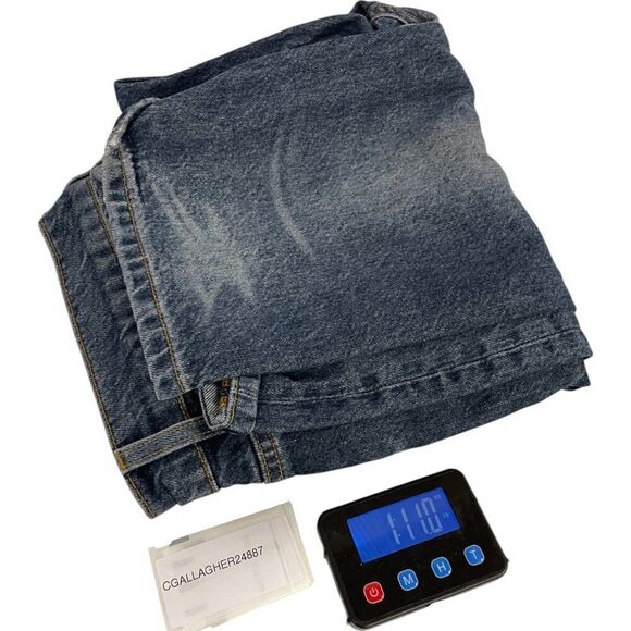 Zara ORIGINS Mens Straight Jeans Ankle Denim Blue EU 44 US 34 3991/456 NWT - Picture 14 of 14